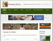 Tablet Screenshot of farmingafrica.net